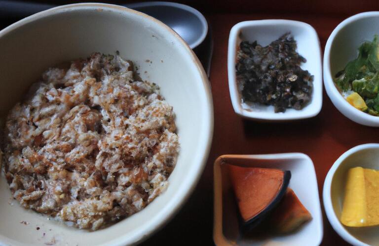 新中野のステキな玄米定食、健康美食の楽園