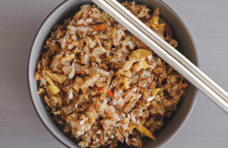 暖かい玄米としょうが焼きで元気な1日をスタートしよう