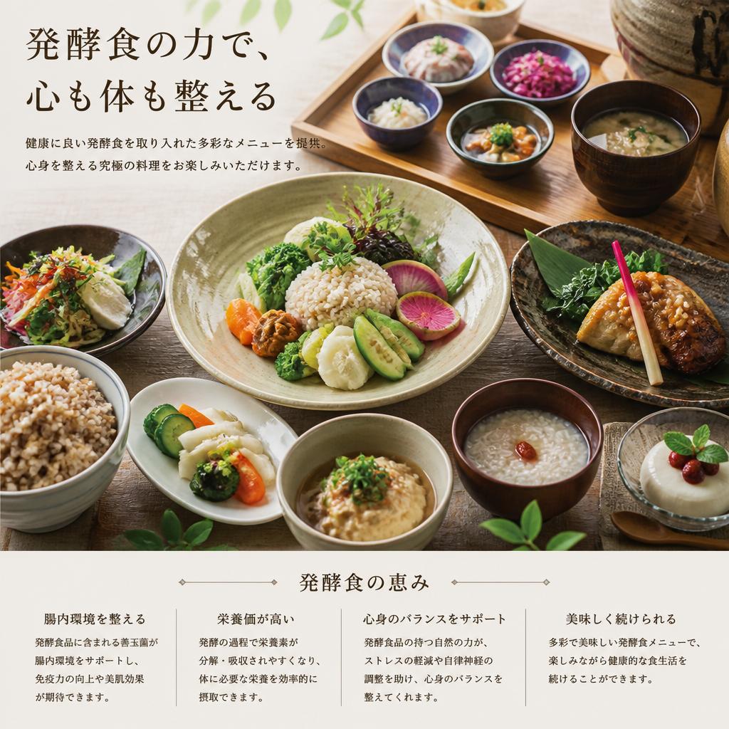 発酵食の魅力を存分に